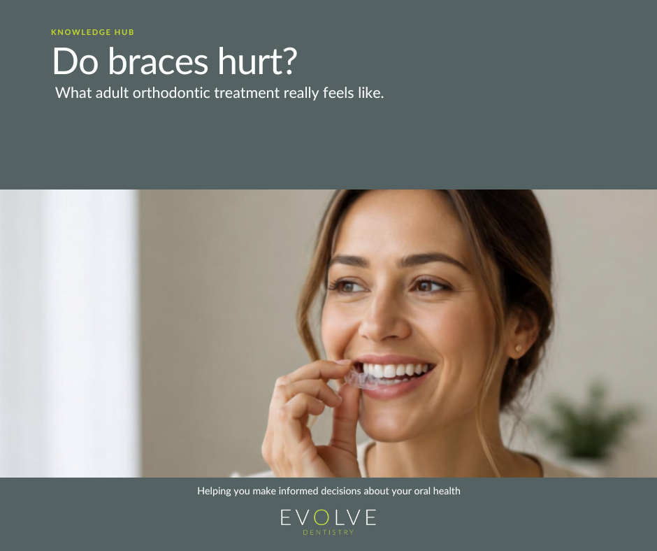 Do braces hurt?