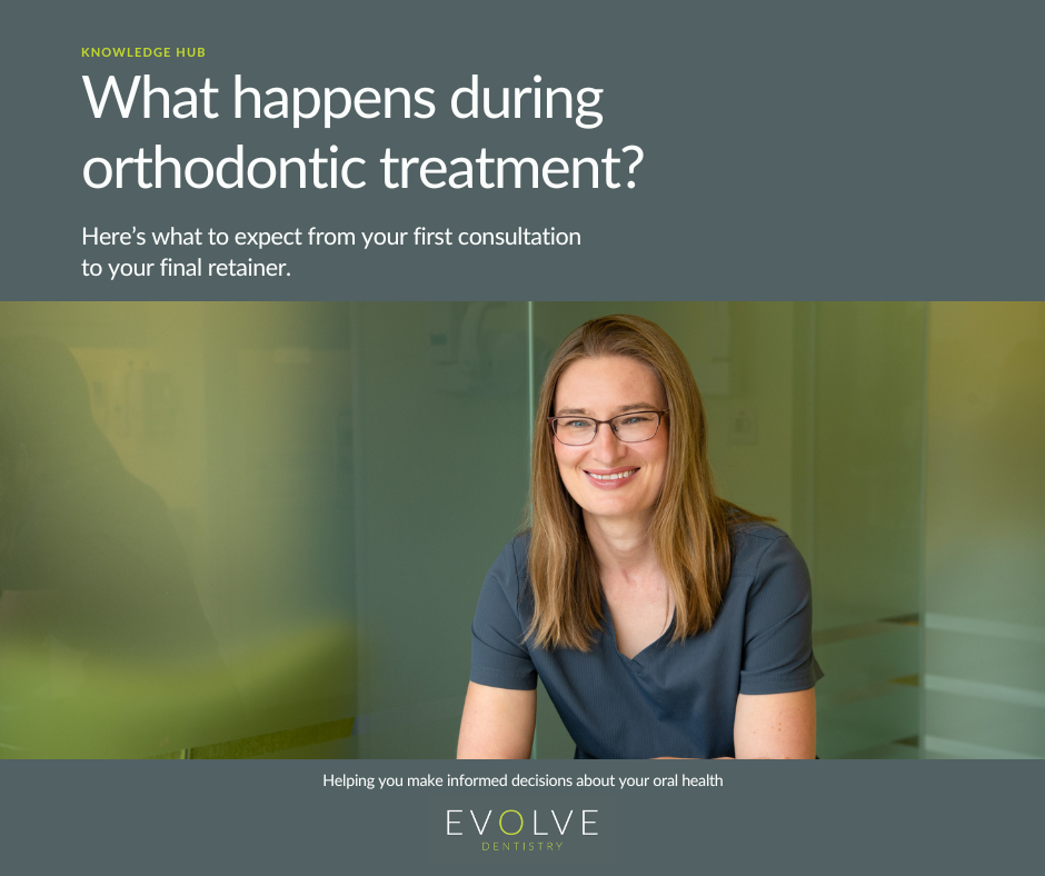 What happens during orthodontic treatment?